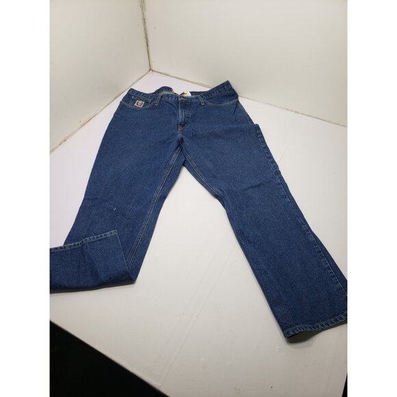 Cinch Jeans Men's 42 Blue WRX FR HRC-2 Denim Green Label Flame Resistant 42x34
